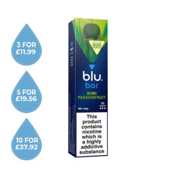 blu Bar Kiwi Passion Fruit Disposable