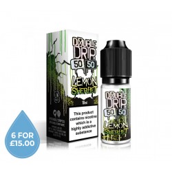 Double Drip 50/50 Lemon Sherbet E-Liquid 10ml