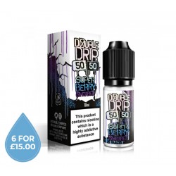 Double Drip 50/50 Super Berry Sherbet E-Liquid 10ml