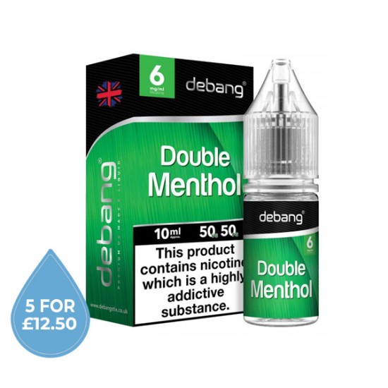 Debang Double Menthol E-Liquid 10ml