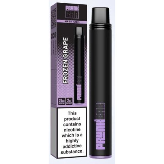 Frunk Mesh Disposable Frozen Grape 20mg