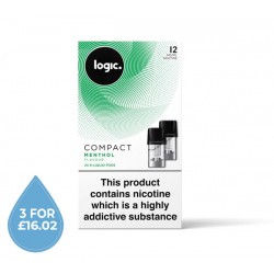 Logic COMPACT Menthol Pod Refills 2 Pack