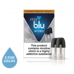 MyBlu Golden Intense Tobacco Pods 18mg