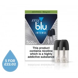 MyBlu Intense Menthol Pods 18mg