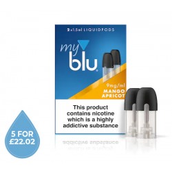 MyBlu Mango Apricot Pods 9mg