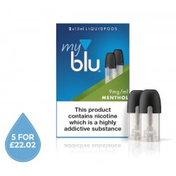 MyBlu Menthol Pods 9mg