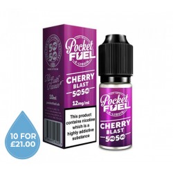 50/50 Pocket Fuel Cherry Blast E-Liquid 10ml