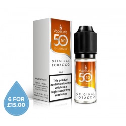 50/50 Original Tobacco E-Liquid 10ml