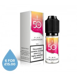 50/50 Pink Lemonade E-Liquid 10ml