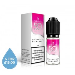 50/50 Strawberry Milkshake E-Liquid 10ml