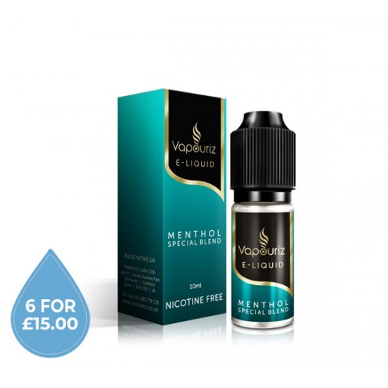 Vapouriz Menthol Special Blend E-Liquid 10ml