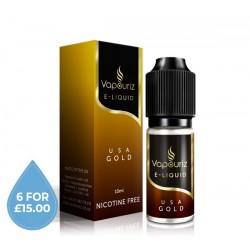 Vapouriz USA Gold Tobacco E-Liquid 10ml