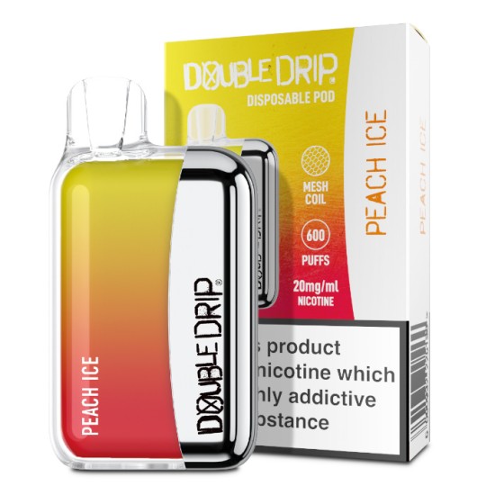 Double Drip Disposable Peach Ice