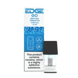 EDGE GO Pods British Tobacco (2 Pods per Pack)