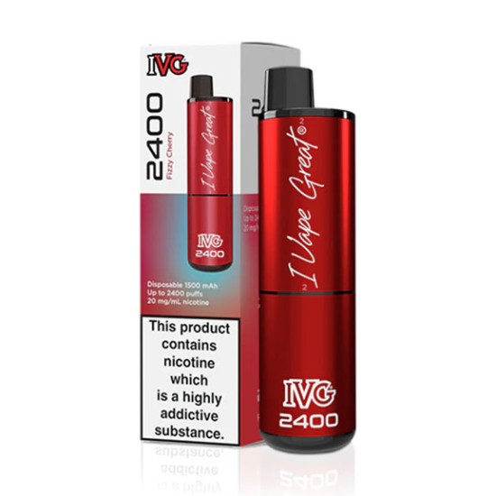 IVG 2400 Bar Disposable Vape Kit - 21 Flavours