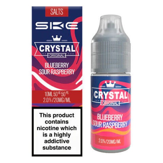 SKE Crystal 10ml Salt - Blue Sour Raspberry