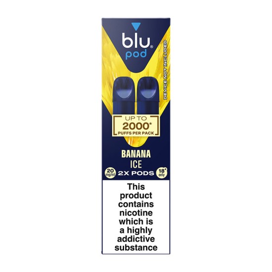 blu Bar Pods - Banana Ice blu Bar Pods - Banana Ice