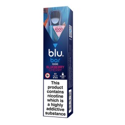 blu Bar Blueberry Cherry 1000 Disposable