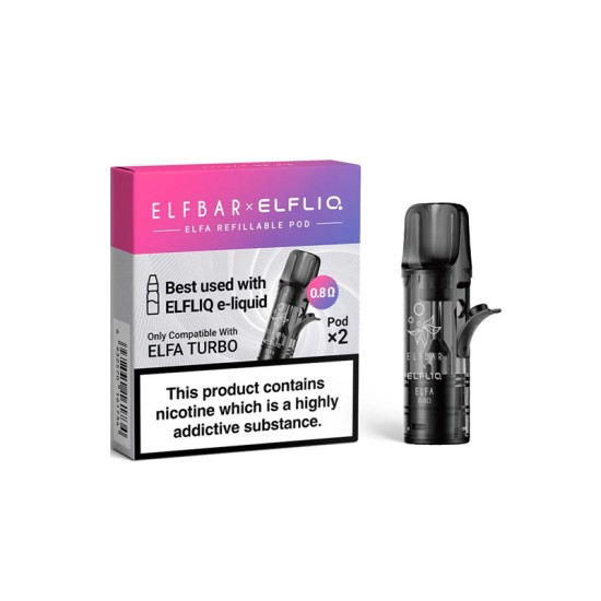 ELFLIQ Elfa Turbo Refillable Pods ELFLIQ Elfa Turbo Refillable Pods