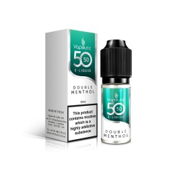 50/50 Double Menthol E-Liquid 10ml