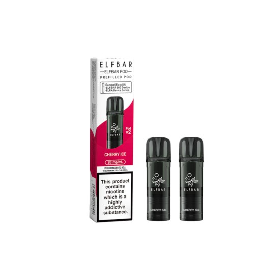 Elf Bar 600 Prefilled Pod - 2 pack Elf Bar 600 Prefilled Pod - 2 pack