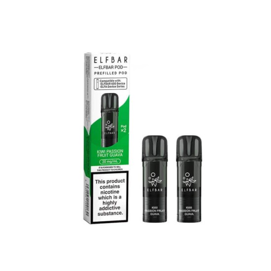 Elf Bar 600 Prefilled Pod - 2 pack Elf Bar 600 Prefilled Pod - 2 pack