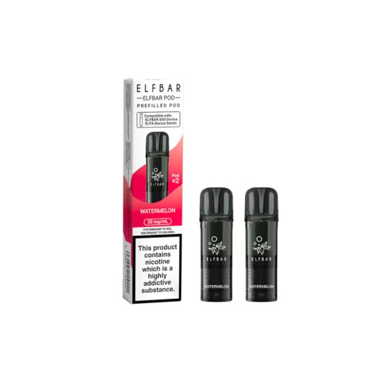 Elf Bar 600 Prefilled Pod - 2 pack Elf Bar 600 Prefilled Pod - 2 pack