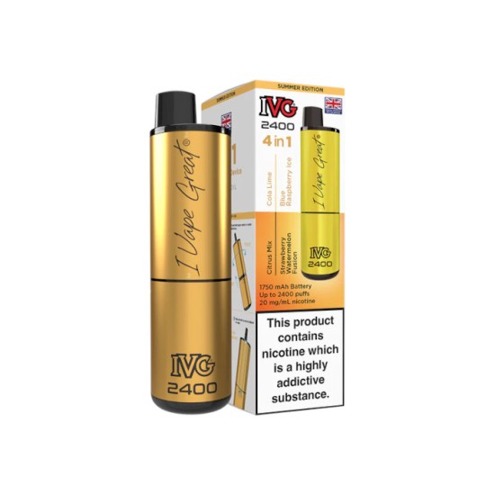 IVG 2400 Rechargeable Vape Kit 
