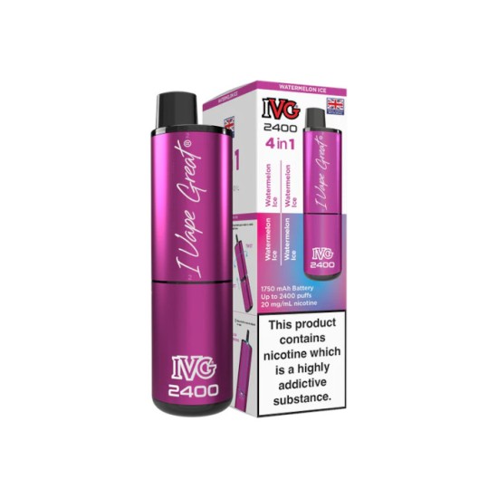 IVG 2400 Rechargeable Vape Kit 