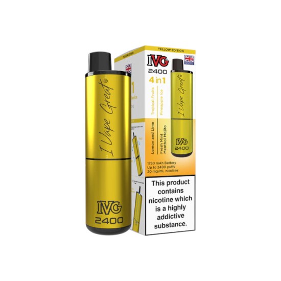 IVG 2400 Rechargeable Vape Kit 