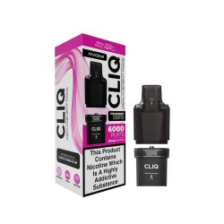 Avomi CLIQ Replacement Prefilled Pod Refill - Strawberry Raspberry Cherry Ice