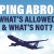 Travelling with a Vape: What’s Allowed and What’s Not?
