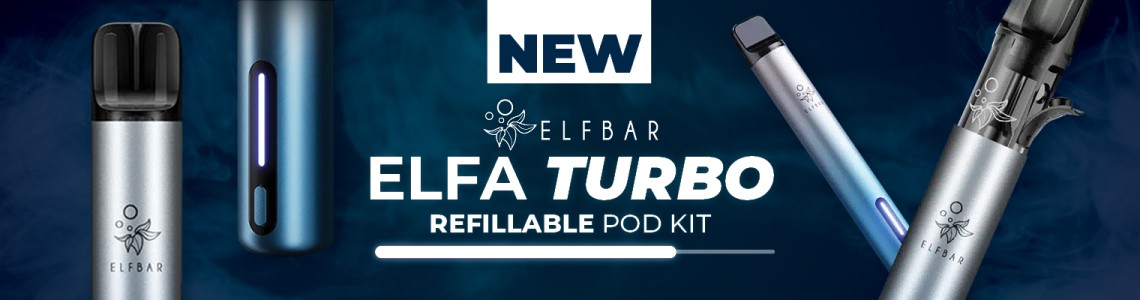 New Elfa Turbo Vape Pod Kits: Features, Pods & Performance New Elfa Turbo Vape Pod Kits: Features, Pods & Performance