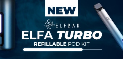 New Elfa Turbo Vape Pod Kits: Features, Pods & Performance