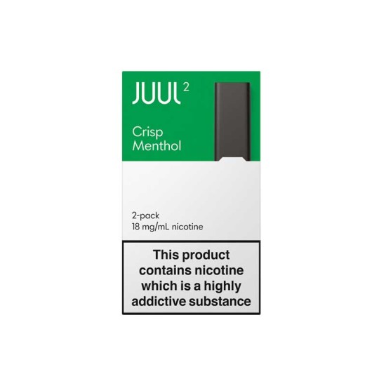 JUUL2 pods UK Crisp Menthol 18mg JUUL2 pods UK Crisp Menthol 18mg