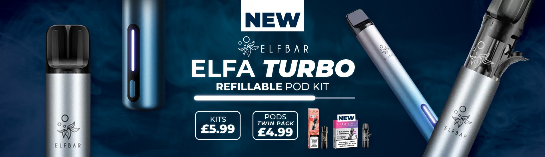ELFA Turbo Vape Kit