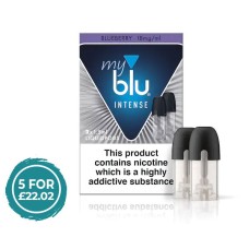 My Blu Intense Blueberry Pods 18mg CAPSULES & PODS