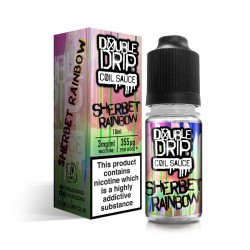 Double Drip Sherbet Rainbow E-Liquid 10ml