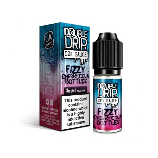 Double Drip Fizzy Cherry Cola Bottles E-Liquid 10ml