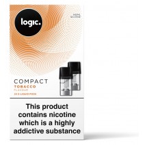 Logic COMPACT Tobacco Pod Refills 2 Pack