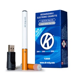 OK Rechargeable Electronic Cigarettes Tobacco Starter Kit