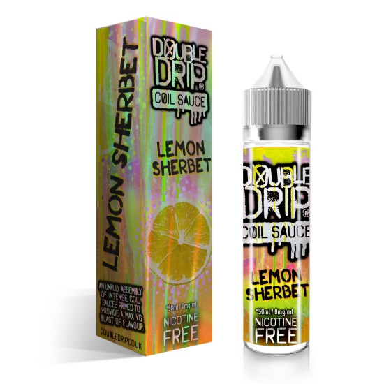 Double Drip Lemon Sherbet Short Fill 50ml