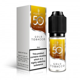 50/50 Golden Tobacco E-Liquid 10ml FRUITY