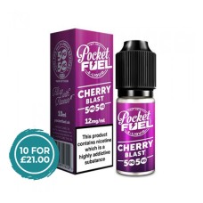 50/50 Pocket Fuel Cherry Blast E-Liquid 10ml Fruity