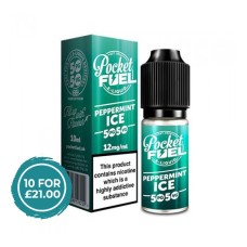 50/50 Pocket Fuel Peppermint Ice E-Liquid 10ml