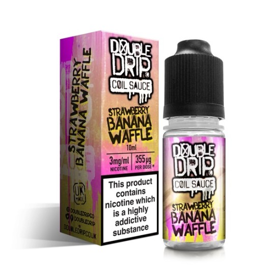 Double Drip Strawberry Banana Waffle E-Liquid 10ml