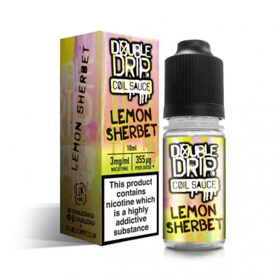 Double Drip Lemon Sherbet E-Liquid 10ml