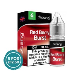 Debang Red Berry Burst E-Liquid 10ml LIQUIDS