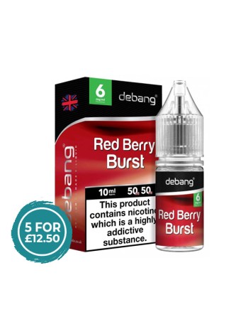 Debang Red Berry Burst E-Liquid 10ml LIQUIDS
