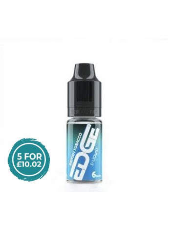 EDGE British Tobacco E-Liquid Price Per Bottle Tobacco